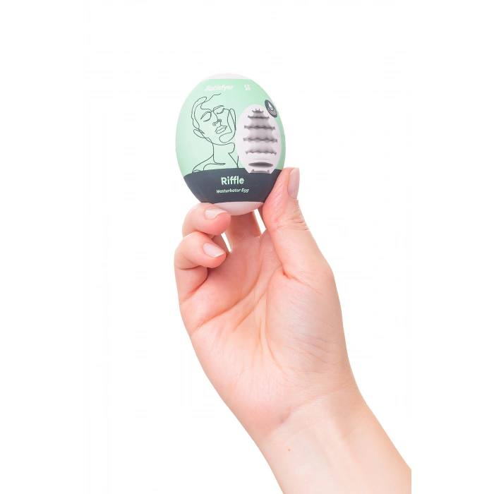 VipMarketim Satisfyer Egg Single (Riffle) Masturbatör gerçekçi değil