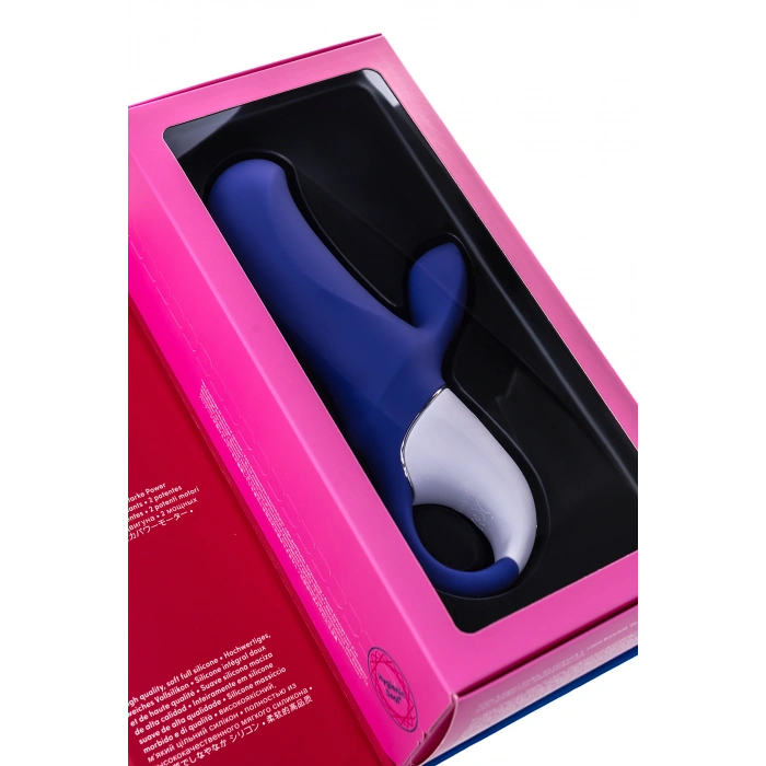 VipMarketim Satisfyer Magic Bunny Gerçekçi Olmayan Vibratörü, Silikon, Mor, 17,7 Cm