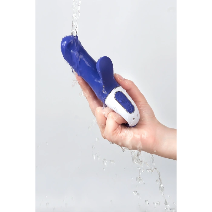 VipMarketim Satisfyer Magic Bunny Gerçekçi Olmayan Vibratörü, Silikon, Mor, 17,7 Cm