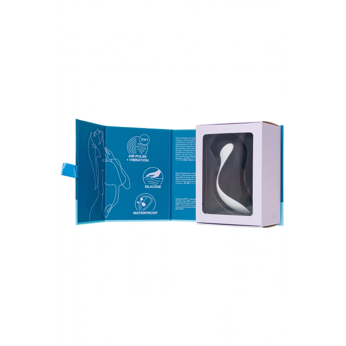 VipMarketim Satisfyer Orca Vakum Dalgası Temassız Klitoral Uyarıcı, Silikon, Siyah, 11,5 Cm