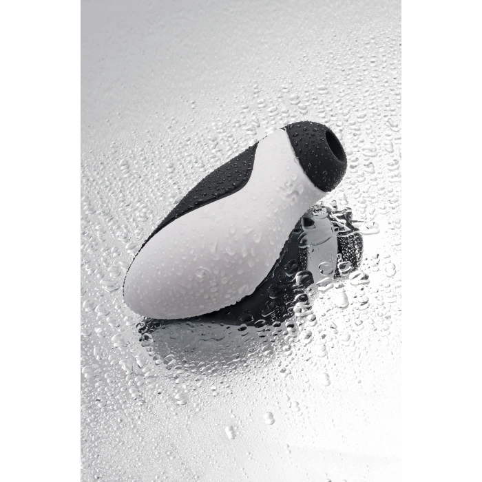 VipMarketim Satisfyer Orca Vakum dalgası temassız klitoral uyarıcı, silikon, siyah, 11,5 cm