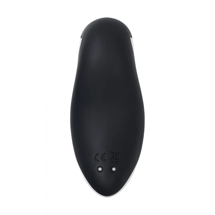 VipMarketim Satisfyer Orca Vakum Dalgası Temassız Klitoral Uyarıcı, Silikon, Siyah, 11,5 Cm