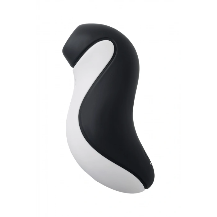 VipMarketim Satisfyer Orca Vakum dalgası temassız klitoral uyarıcı, silikon, siyah, 11,5 cm