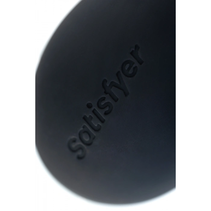 VipMarketim Satisfyer Penguin Vakum Dalgası Klitoris Vibratörü, silikon, siyah, 11,5 cm