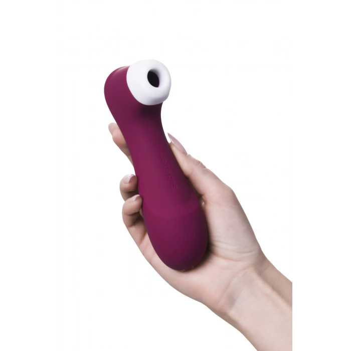 VipMarketim Satisfyer Pro 2 Generation 3 Wine Red Vakum Klitoris Uyarıcı Vibratör, kırmızı