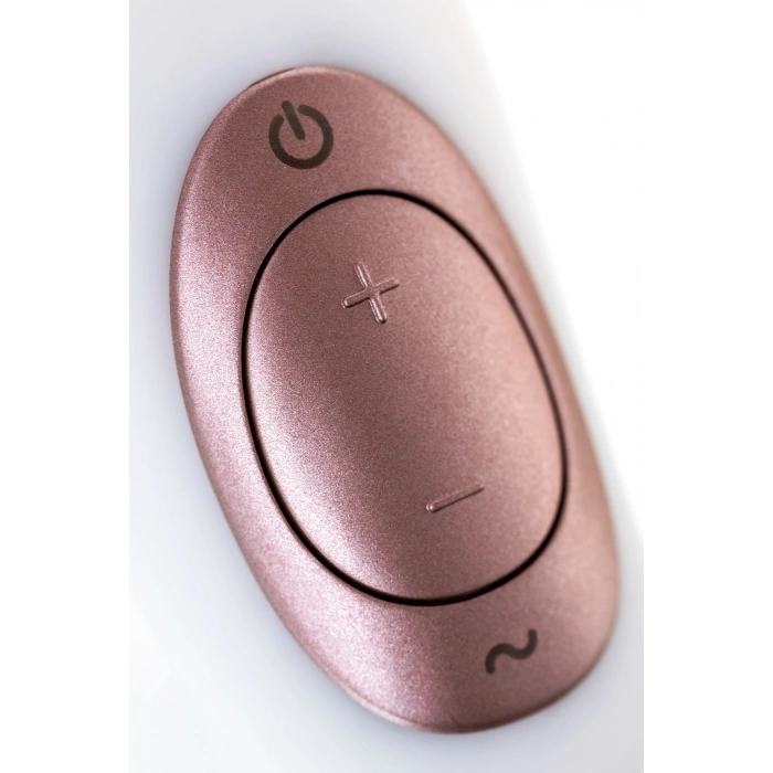 VipMarketim Satisfyer Pro 4 Couples Çiftler İçin Vakum Dalgalı Vibratör, silikon, beyaz, 19,5 cm