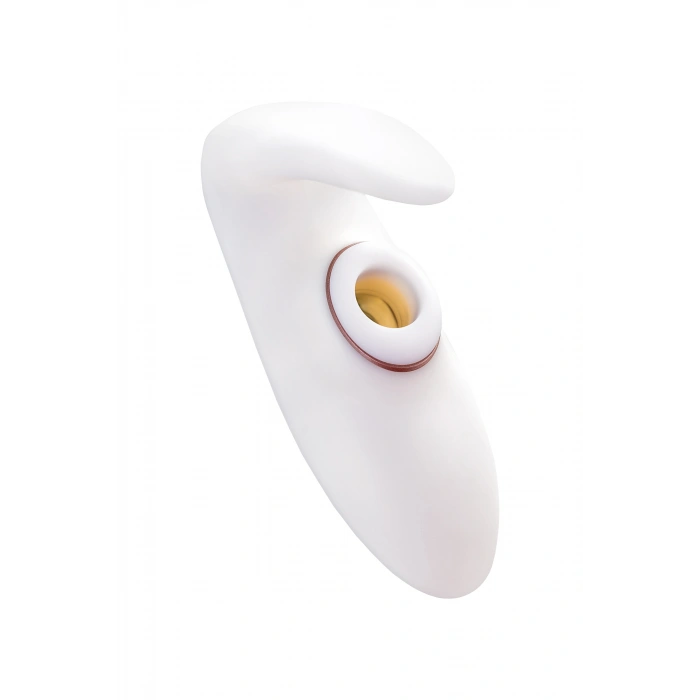 VipMarketim Satisfyer Pro 4 Couples Çiftler İçin Vakum Dalgalı Vibratör, Silikon, Beyaz, 19,5 Cm