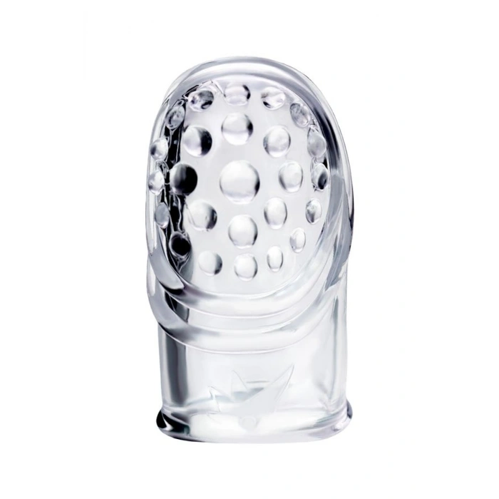 VipMarketim Şeffaf Noktalı Parmak Kılıfı Seti (2 Adet)