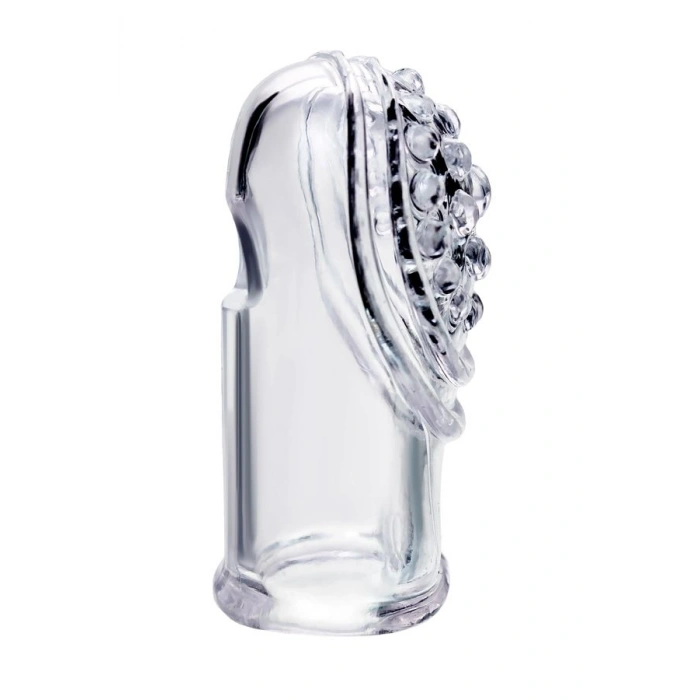 VipMarketim Şeffaf Noktalı Parmak Kılıfı Seti (2 Adet)