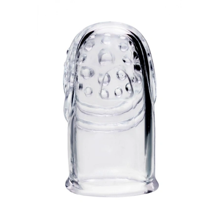 VipMarketim Şeffaf Noktalı Parmak Kılıfı Seti (2 Adet)