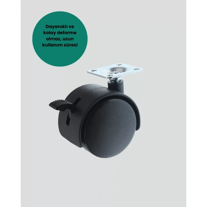 VipMarketim Sehpa ve Restoran Arabası İçin Kilitli Ayak 4’lü