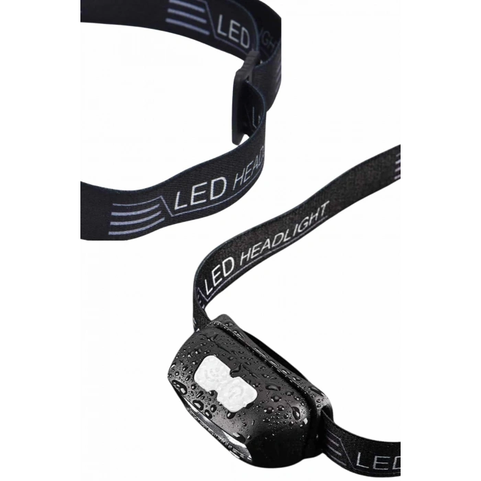 VipMarketim Sensörlü Şarjlı Type-c Şarj Işıklı Kafa Lambası Kamp Lambası