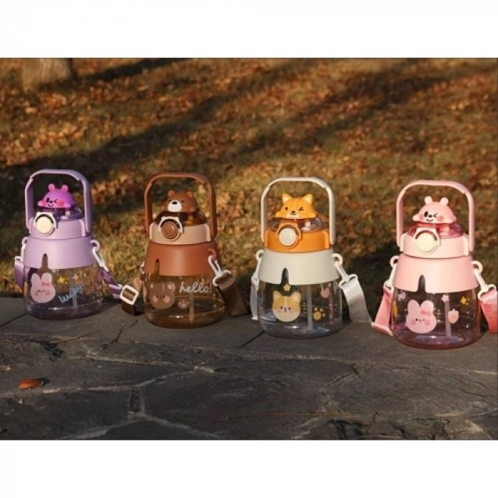 VipMarketim Sevimli Hayvanlar Su Matarası