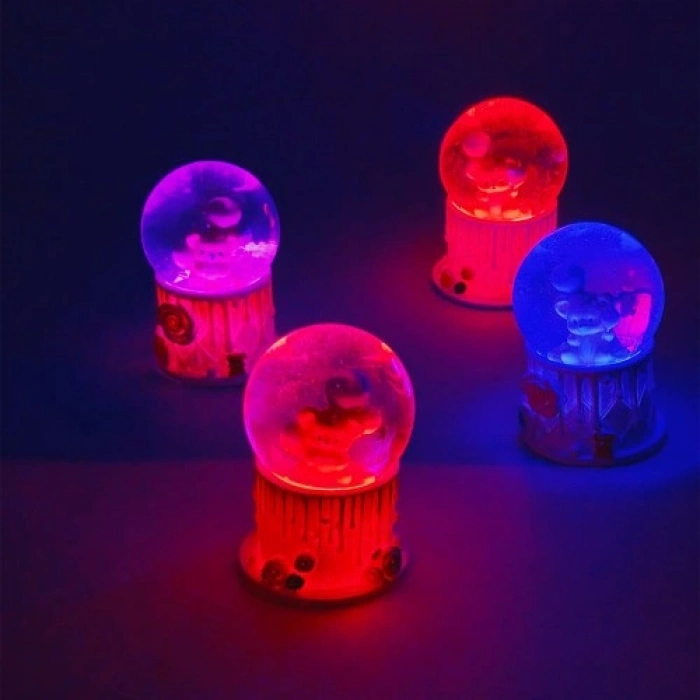 VipMarketim Sevimli Küçük Boy Ayıcık Kar Küresi