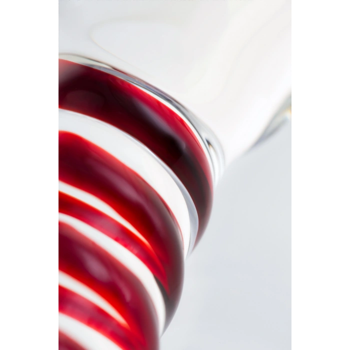 VipMarketim Sexus Glass Çift Taraflı Cam Dildo , Şeffaf, 21 cm