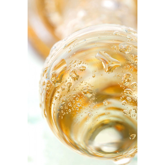 VipMarketim Sexus Glass Çift Taraflı Cam Dildo, Şeffaf, 25 cm