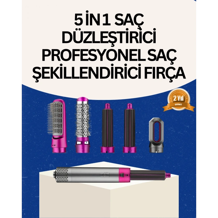 VipMarketim Seyahat Boyu Taşınabilir Profesyonel Saç Şekillendirici Set