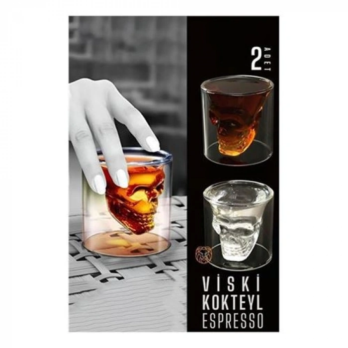 VipMarketim Shot Basrdağı Viski Kokteyl Espresso 2 Adet