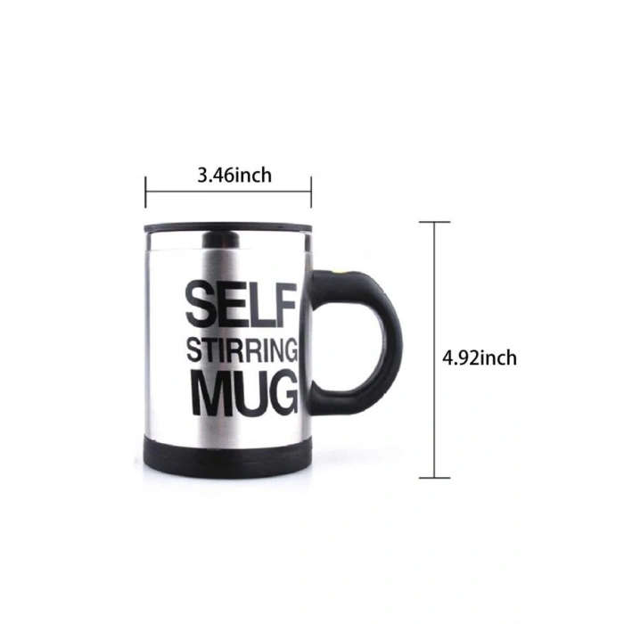 VipMarketim Sıcak Tutan Termos Bardak Kendi Kendini Karıştıran Mikser Kupa