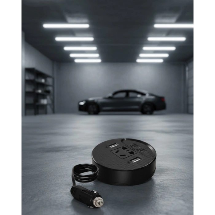 VipMarketim Şık Tasarımlı Araç İçi Power Converter Dayanıklı ve Güçlü