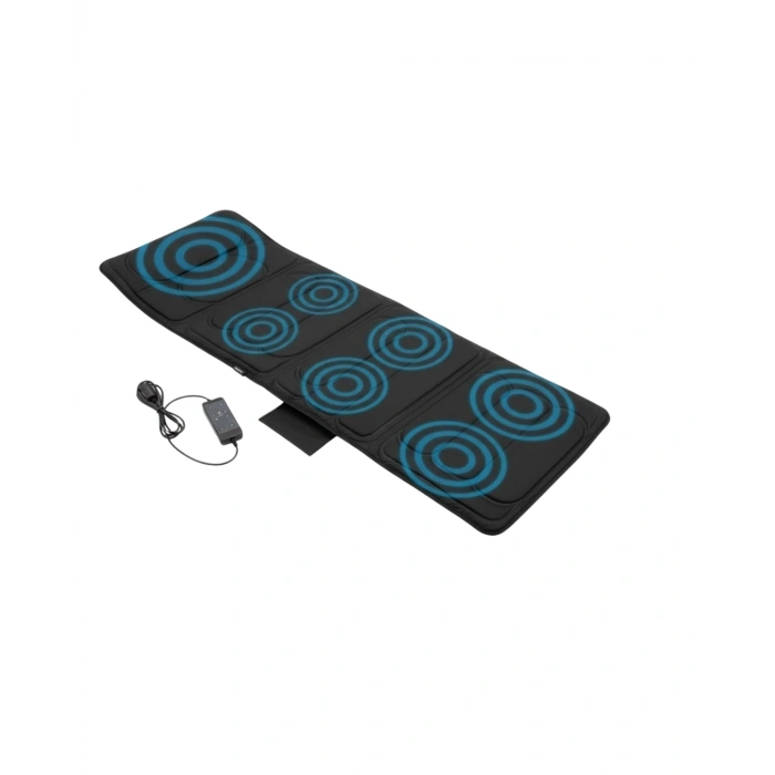 VipMarketim Sırt Bel Boyun Masaj Minderi Isıtmalı Titreşimli Sistem