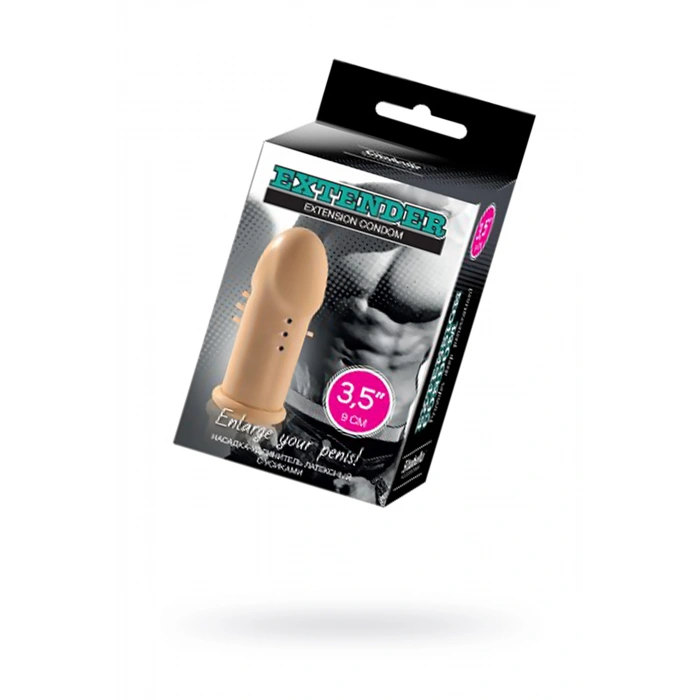 VipMarketim Sitabella Penis Klıfı, 3.5 inç, antenli, lateks