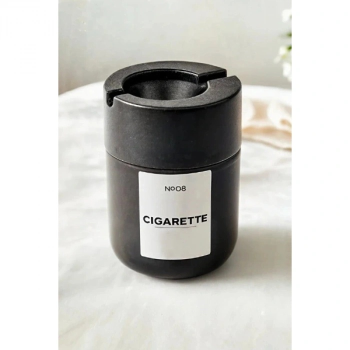 VipMarketim Siyah Cam Küllük