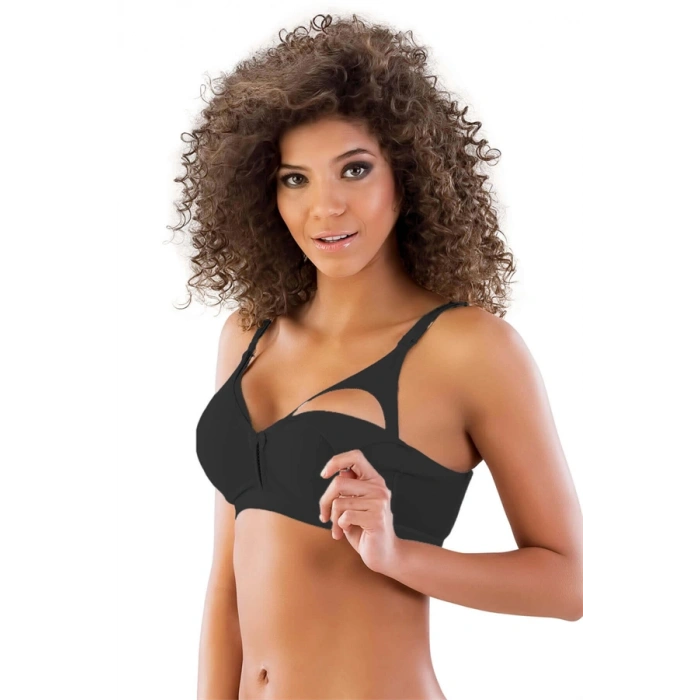 VipMarketim Siyah Mi Emay D Hamile Emzirme Sütyen (Kod:116)