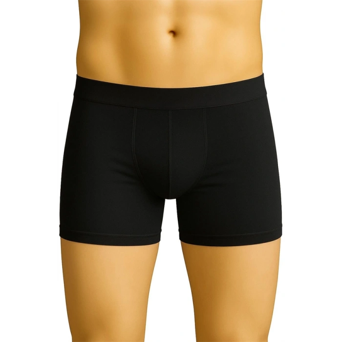 VipMarketim Siyah Mi Emay Erkek Boxer (Kod:6800)