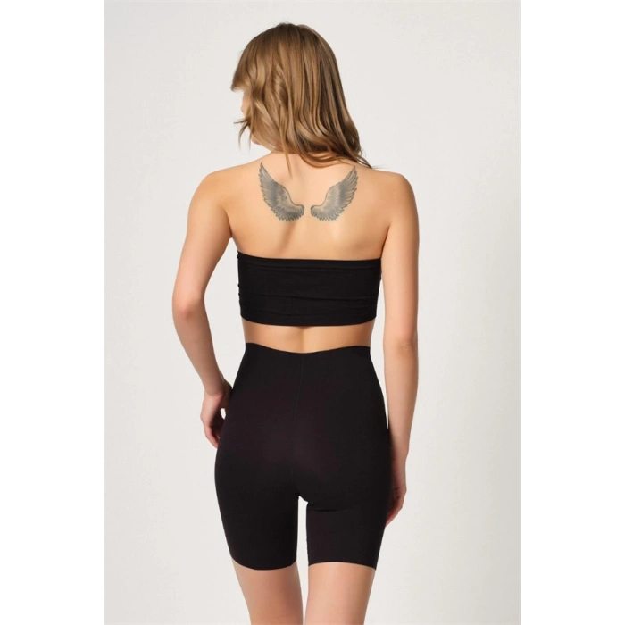 Vipmarketim Ten Mi Emay Lazer Yüksek Bel Paçalı Hayalet Korse (kod:2707)