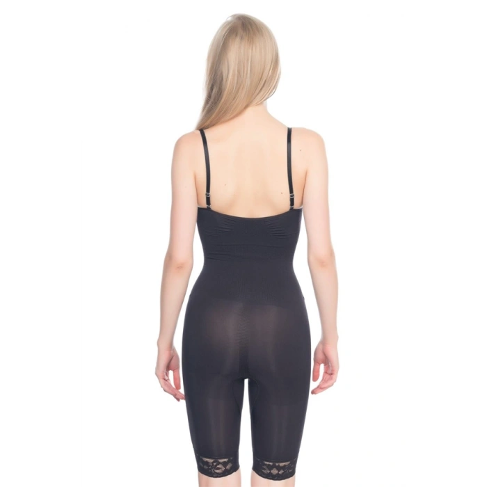 Vipmarketim Ten Mi Emay Paçalı Dantelli Boy Korse (kod:2031)