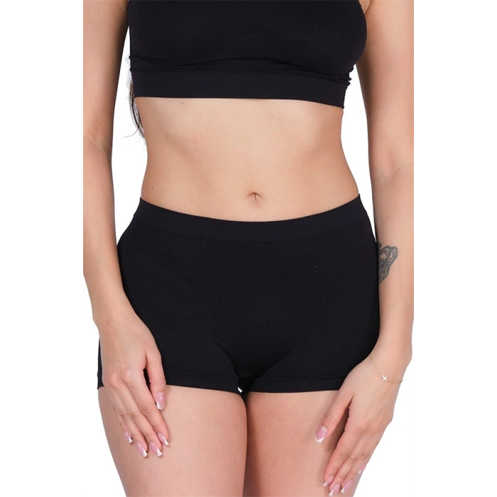 VipMarketim Siyah Mi Emay Soft Boxer (Kod:3000)