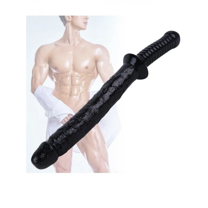 VipMarketim Siyah Renk 38 cm Jop Dildo Model No:1070