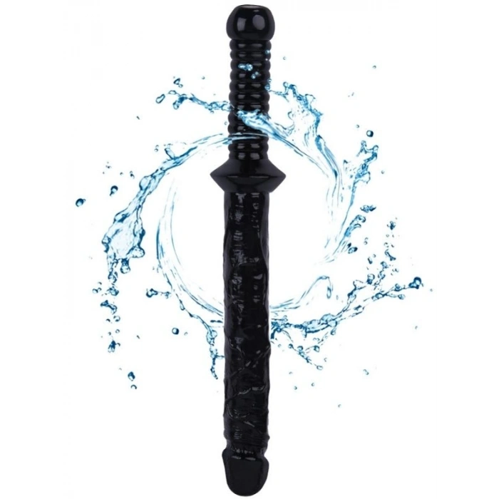 VipMarketim Siyah Renk 38 cm Jop Dildo Model No:1070