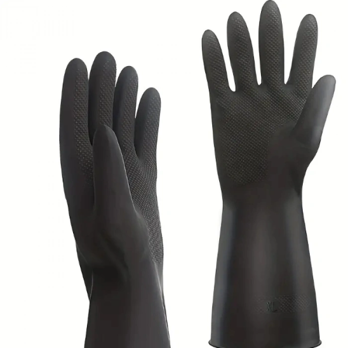 VipMarketim Siyah Renkli Endüstriyel Eldiven