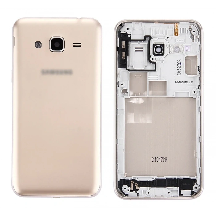 VipMarketim SM Galaxy J3 2016 J320 İçin Kasa Kapak Full-(5775)