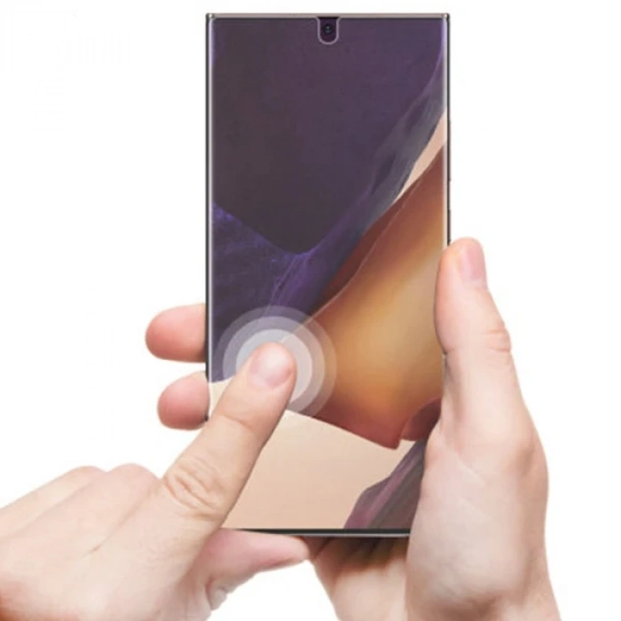 VipMarketim SM Galaxy Note 20 Film Ön Arka Full Koruyucu Membran Nano Hidrojel Koruyucu Set-(5775)