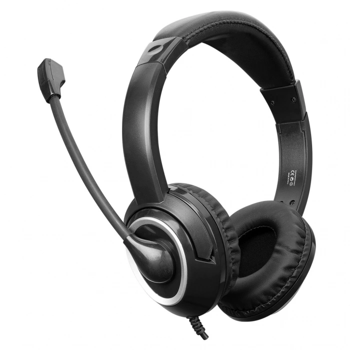 VipMarketim SNOPY SN-X4 X-ZOOM Kablolu 3.5mm Jac Çağrı Merkezi Ofis Toplantı Konuşmacı Tipi Microfonlu Kulaklık(1923)