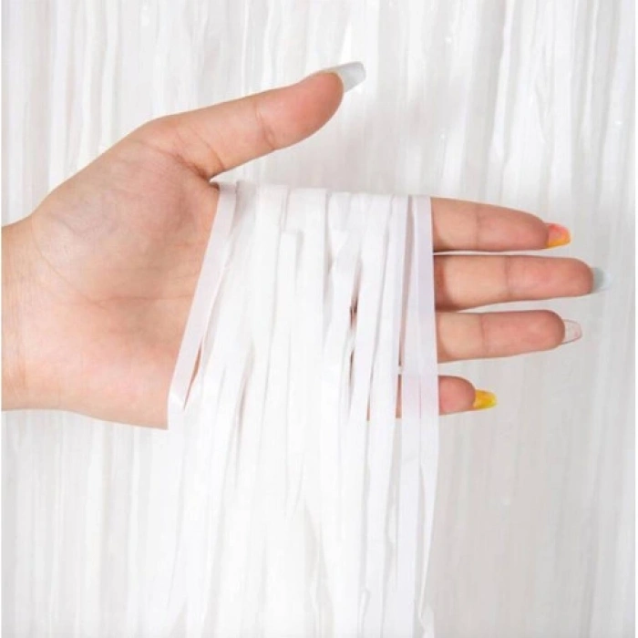 VipMarketim Soft Beyaz Renk Duvar ve Kapı Perdesi İthal 100x200 cm