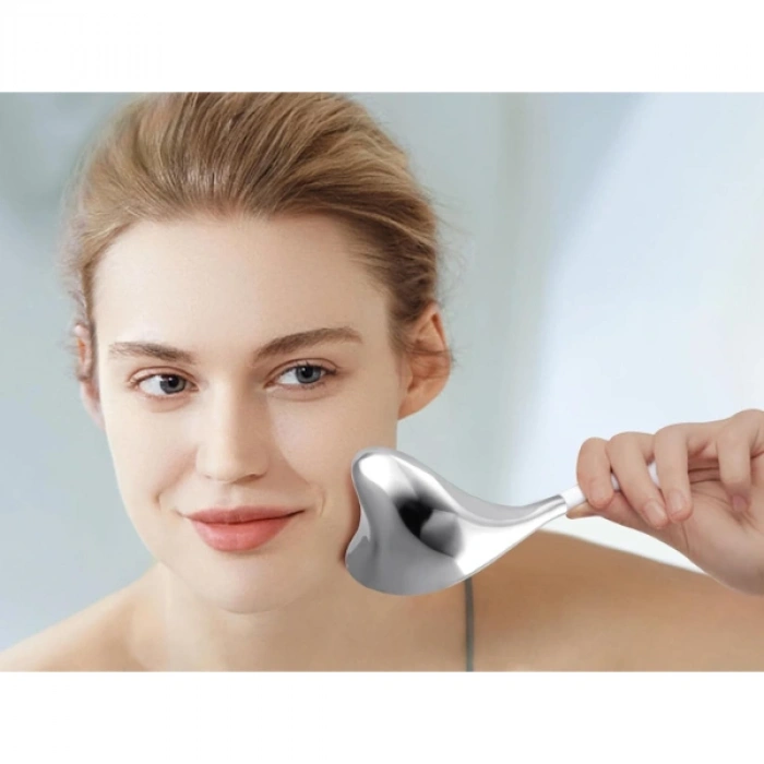 VipMarketim Soğutma Başlıklı Yüz Masaj Aleti