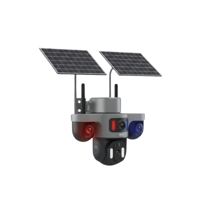 VipMarketim Solar Enerjili 4G IP Kamera Kablosuz Dış Mekan Güvenlik ve Uzaktan İzleme