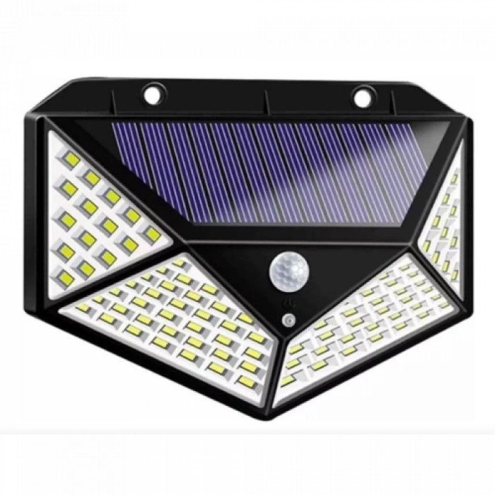 VipMarketim Solar Hareket Sensörlü Duvar Lambası 100 Led