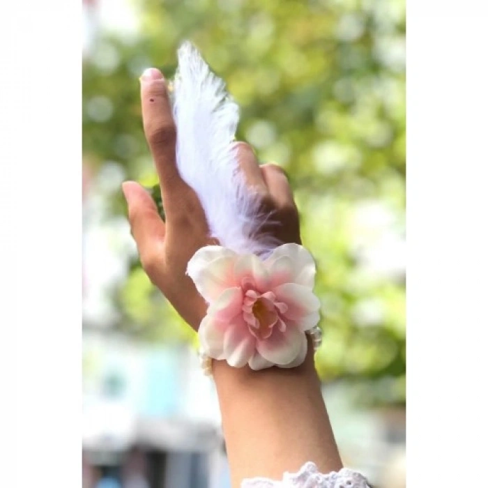 VipMarketim Somon Renk Bride To Be Bileklik 10 Adet