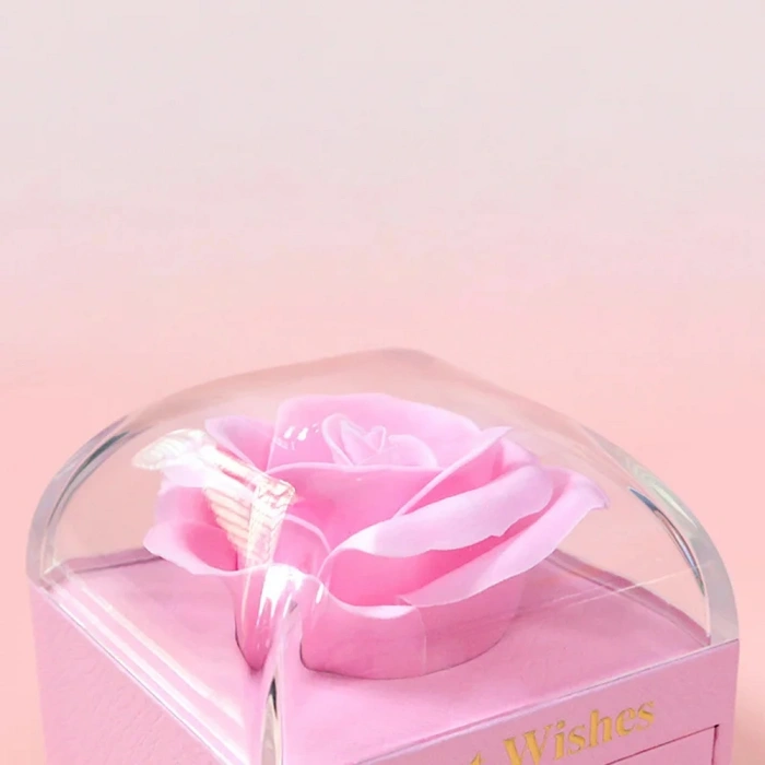 VipMarketim Sonsuzluk Gül Tasarımlı Takı Kutusu