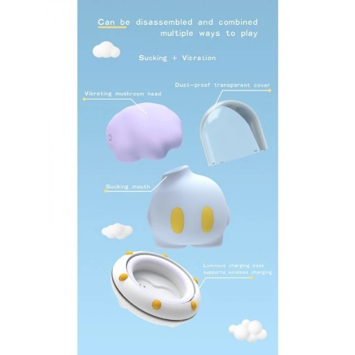 VipMarketim SpaceElf suction & vibrator