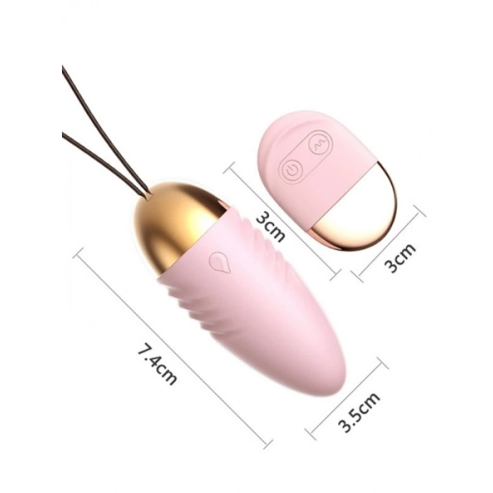 VipMarketim Spark of Love Kumandalı Giyilebilir Titreşimli Yumurta Vibratör – 10 Modlu