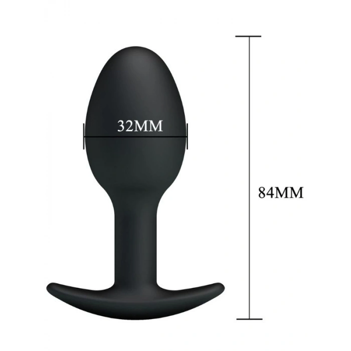VipMarketim Special Anal Stimulation İçi Ağırlıklı Top Olan Anal Plug Tıkaç