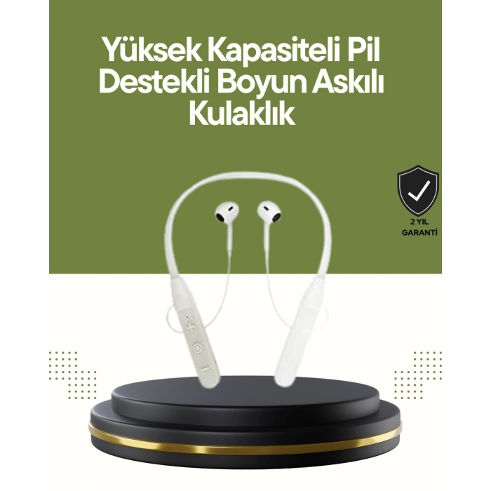 VipMarketim Spor ve Günlük Kullanım İçin 100 Saatlik Kablosuz Kulaklık