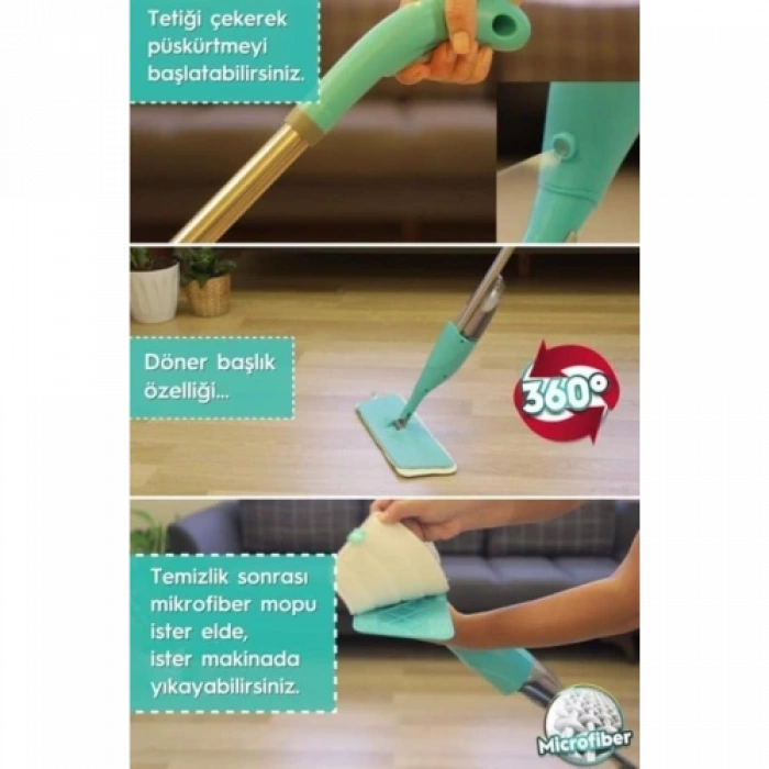 VipMarketim Sprey Mop Paspas