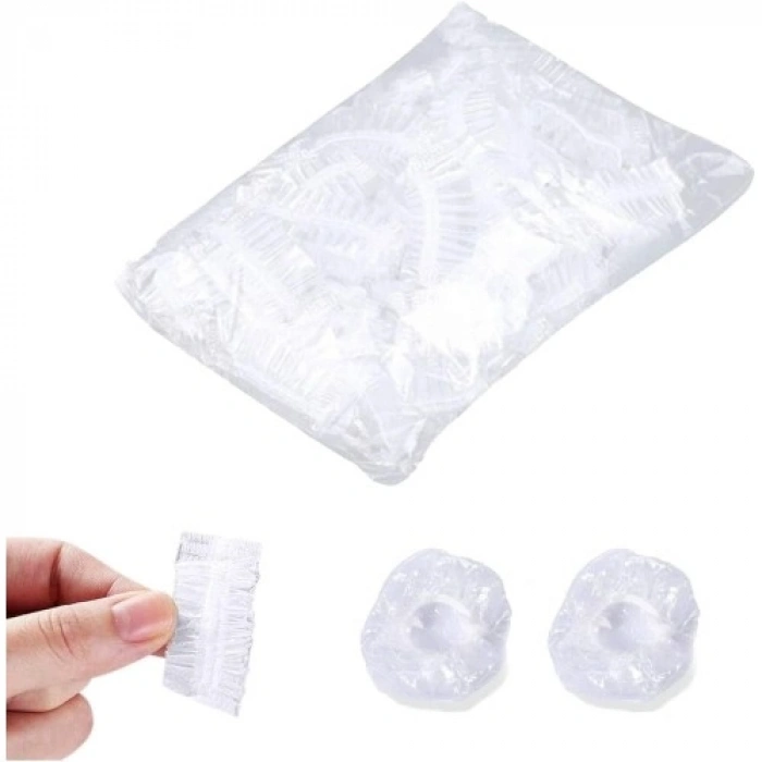 VipMarketim Su Geçirmez Tek Kullanımlık Kulak Örtüsü 100 Adet